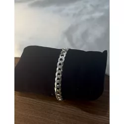 Pulseira Em Prata Masculina Elo Grumet 3mm - 2520 - Almeida Prada