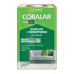 Coralar Mais Desempenho 18L Coral - Alpha Tintas