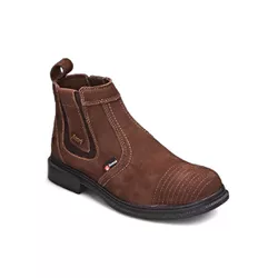 Bota Botina Cano Curto Em Couro Legítimo Café - 40... - Amarok Boots