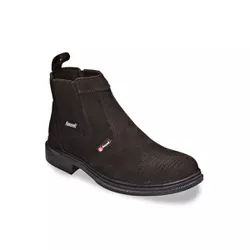 Bota Botina Cano Curto Em Couro Legítimo Preto - 4... - Amarok Boots