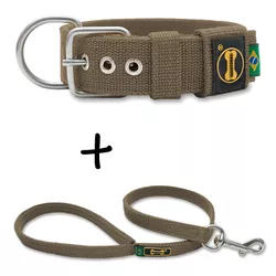 Coleira Para Cachorro Fit + Guia / Rami - 4201-015-6201-0.80-CG - Amorosso