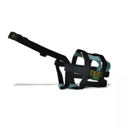 Focinheira Amorosso Preto e Azul Bebê - 5001-014-0... - Amorosso