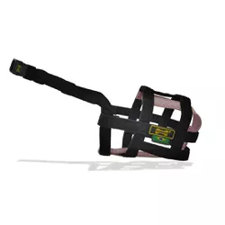 Focinheira Amorosso Preto e Rosa Bebê - 5001-014-016-F - Amorosso