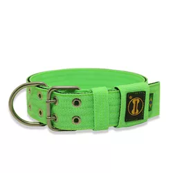 Coleira Para Cachorro Amorosso Verde Flúor e Preto - 4001-021-014-C - Amorosso