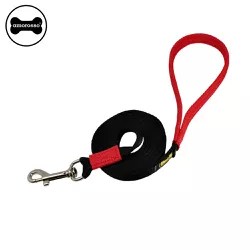 Guia Longa Amorosso® (Preto e Vermelho) 1,80m - 6201-014-023-1.80 - Amorosso