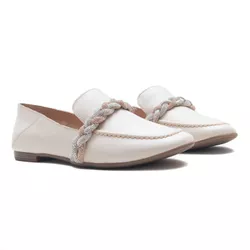 Mocassim - Martina, Off White - 24825- A - ANALAURACALCADOS