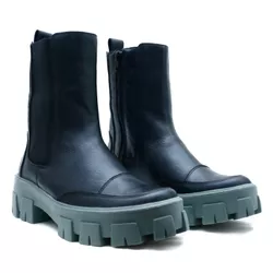 Bota Cano Médio, Bessie - Militar - 44044V - ANALAURACALCADOS