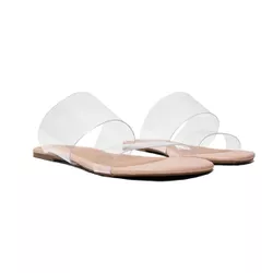 Rasteira Flat - Eduarda, Nude. - 20367 - ANALAURACALCADOS