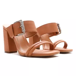 Sandália Salto Alto - Lilly, Blush - 20495B - ANALAURACALCADOS