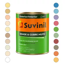 TINTA RENDE COBRE MUITO ACRÍLICO FOSCO BRANCO 900M... - Andraort Tintas
