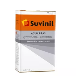 AGUARRÁS INCOLOR DILUIÇÃO DE ESMALTES E TINTAS SUV... - Andraort Tintas