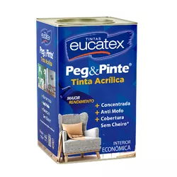 TINTA PEG E PINTE ESMALTE BRILHANTE PRETO ECONÔMIC... - Andraort Tintas