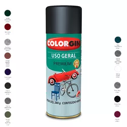TINTA SPRAY USO GERAL GRAFITE PARA RODAS 57001 COL... - Andraort Tintas