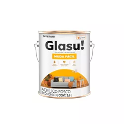 TINTA PARA PAREDES GLASU MUDA FÁCIL BRANCO NEVE FO... - Andraort Tintas