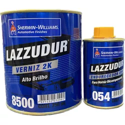 Verniz Automotivo 2k Alto Brilho 8500 900ml Lazzur... - Andraort Tintas
