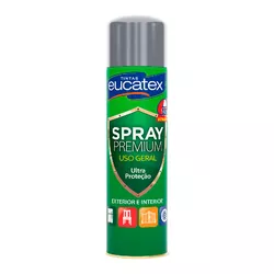 TINTA SPRAY PREMIUM METALIZADO 061 CROMADO 400ML - Andraort Tintas