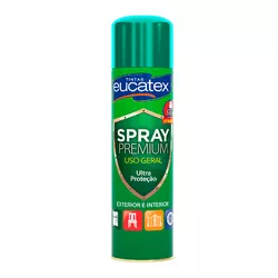 TINTA SPRAY PREMIUM METALIZADO 102 VERDE 400ML - Andraort Tintas