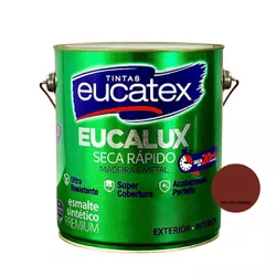 TINTA ESMALTE EUCALUX PREMIUM COLORADO 3,6LT - Andraort Tintas