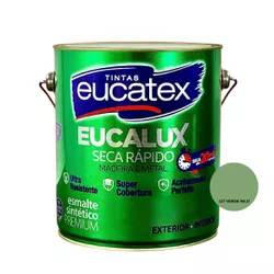 TINTA ESMALTE SINTÉTICO EUCALUX PREMIUM VERDE NILO... - Andraort Tintas