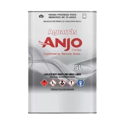 AGUARRAS MINERAL 5LT ANJO - Andraort Tintas
