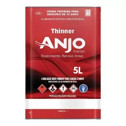 THINNER 2900 5LT ANJO - Andraort Tintas