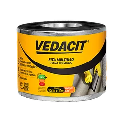 FITA MULTIUSO VEDACIT 0,1 X 10M - Andraort Tintas