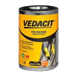 FITA MULTIUSO VEDACIT 20CM X 10X 1,00MM - Andraort Tintas