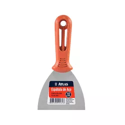 ESPÁTULA DE AÇO CARBONO 10cm 175/10 ATLAS - Andraort Tintas