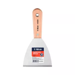 ESPÁTULA DE AÇO REFORÇADO 100MM AT6555/10 ATLAS - Andraort Tintas