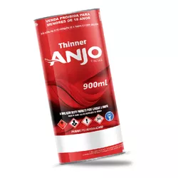THINNER 2900 900ML ANJO - Andraort Tintas