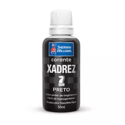 CORANTE LÍQUIDO XADREZ PARA TINTAS ACRÍLICAS PRETO... - Andraort Tintas