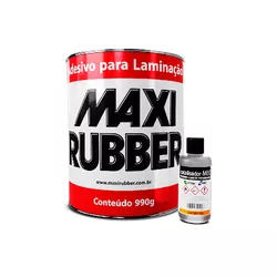 RESINA ADESIVO DE LAMINAÇÃO MAXI RUBBER 990GR C/ C... - Andraort Tintas