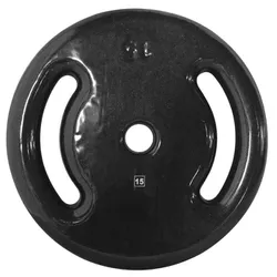 Anilha Emborrachada 15 Kg - 18 - ANILHASDEFERRO