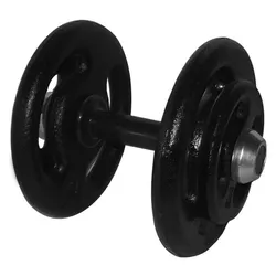 Dumbbell Pintado Com Pegada Emborrachada 14 Kg - 7 - ANILHASDEFERRO