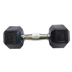 Halter Sextavado Injetado Com Pegada Cromada 6 Kg ... - ANILHASDEFERRO
