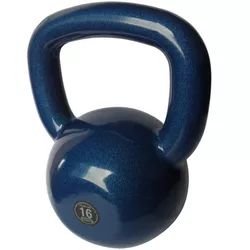 Kettlebell Emborrachado 16 Kg - 187 - ANILHASDEFERRO