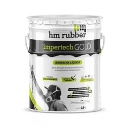 IMPERTECH GOLD BRANCO 18 KG HM RUBBER - Arena Tintas