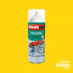 TINTA SPRAY PREMIUM USO GERAL AMARELO BRILHANTE 40... - Arena Tintas
