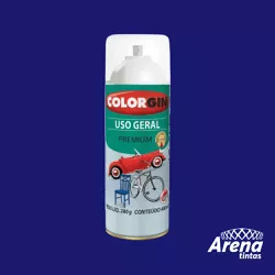 TINTA SPRAY PREMIUM USO GERAL AZUL COLONIAL BRILHA... - Arena Tintas