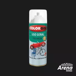 TINTA SPRAY PREMIUM USO GERAL PRETO FOSCO 400ML - Arena Tintas