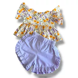 Conjunto Cria lavanda - Ateliê NewBaby