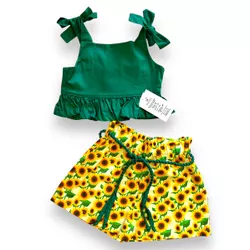 CONJUNTO DRIKA GIRASSOL - Ateliê NewBaby