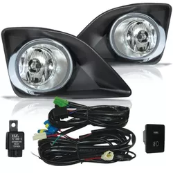 Kit Farol de Milha Triton L200 2005 a 2009 Botão M... - Avenida Acessorios
