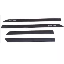 Kit Friso Lateral Hilux 2018 a 2020 Preto Atitude ... - Avenida Acessorios