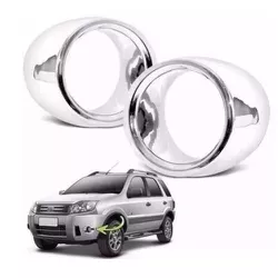 Moldura de Farol de Milha Ecosport 2008 a 2011 Cro... - Avenida Acessorios