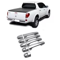 Aplique Capa Maçaneta L200 Triton 2008 a 2019 e Pa... - Avenida Acessorios