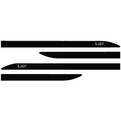 Kit Friso Lateral UP 2014 a 2020 Preto Ninja Sean ... - Avenida Acessorios