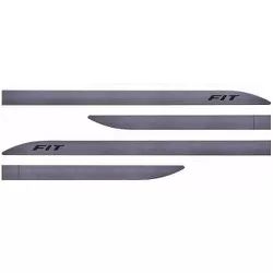 Kit Friso Lateral Fit 2009 a 2015 Cinza Iridium Se... - Avenida Acessorios