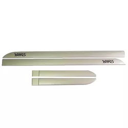 Kit Friso Lateral Yaris Prata Lua Nova SEAN CAR - Avenida Acessorios