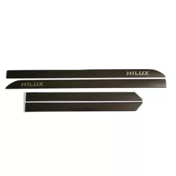 Kit Friso Lateral Hilux Cinza Granito SEAN CAR - Avenida Acessorios